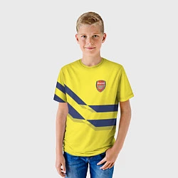 Футболка детская Arsenal FC: Yellow style, цвет: 3D-принт — фото 2