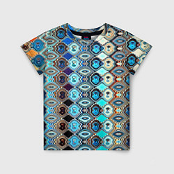 Футболка детская Psychedelic mosaica, цвет: 3D-принт