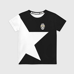 Футболка детская FC Juventus: Star, цвет: 3D-принт