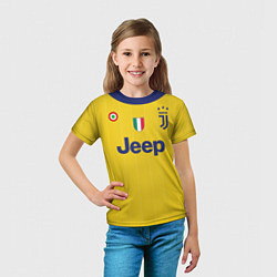 Футболка детская Juventus FC: Dybala Guest 17/18, цвет: 3D-принт — фото 2
