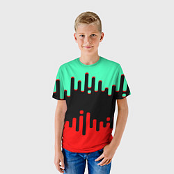 Футболка детская Городской триколор, цвет: 3D-принт — фото 2