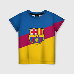 Футболка детская FC Barcelona 2018 Colors, цвет: 3D-принт