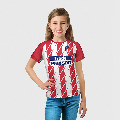 Детская футболка Atletico Madrid FC: Grizman Home 17/18 / 3D-принт – фото 5
