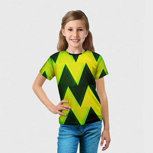 Детская футболка Zigzag / 3D-принт – фото 5