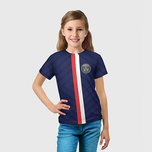Детская футболка FC PSG: Paris / 3D-принт – фото 5