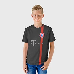 Футболка детская Bayern FC: Black 2018, цвет: 3D-принт — фото 2