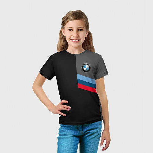 Детская футболка BMW БМВ / 3D-принт – фото 5