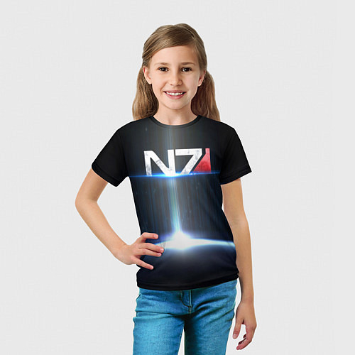 Детская футболка N7: Sunlight / 3D-принт – фото 5