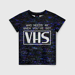 Детская футболка 4K VHS