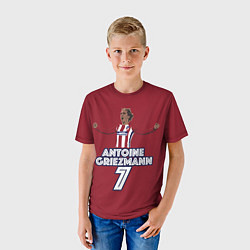 Футболка детская Antoine Griezmann 7, цвет: 3D-принт — фото 2