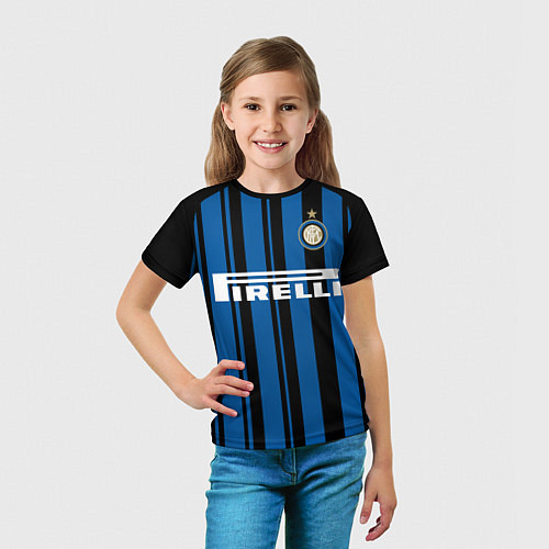Детская футболка Inter FC: Home 17/18 / 3D-принт – фото 5