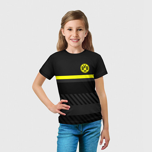 Детская футболка FC Borussia 2018 Original #3 / 3D-принт – фото 5