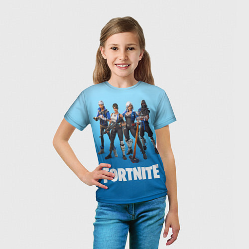 Детская футболка Fortnite Stories / 3D-принт – фото 5