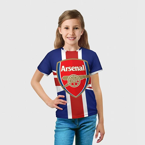 Детская футболка FC Arsenal: England / 3D-принт – фото 5