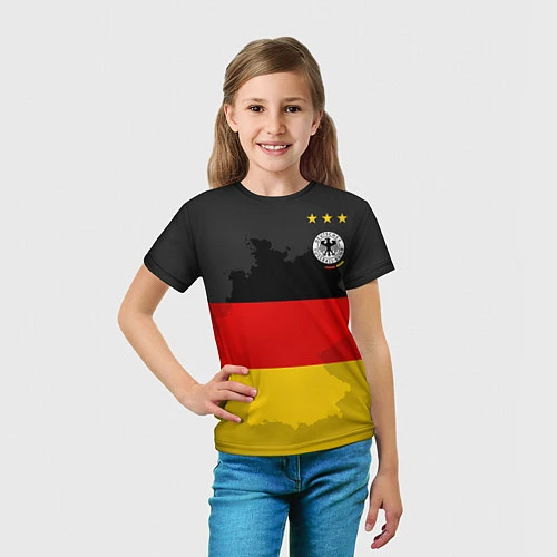 Детская футболка Сборная Германии / 3D-принт – фото 5