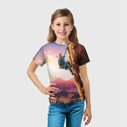 Детская футболка Zelda Rock / 3D-принт – фото 5