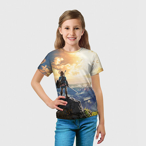 Детская футболка Knight Link / 3D-принт – фото 5