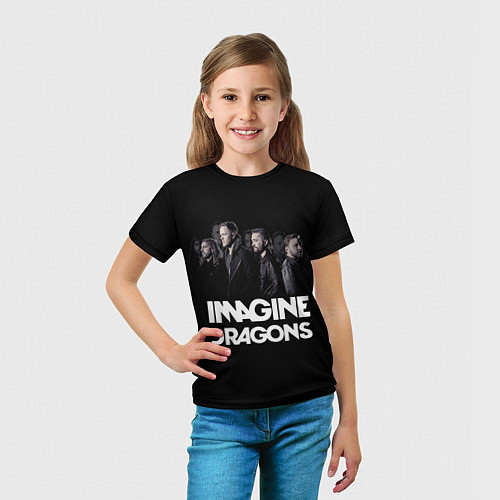 Детская футболка Imagine Dragons: Boy Band / 3D-принт – фото 5