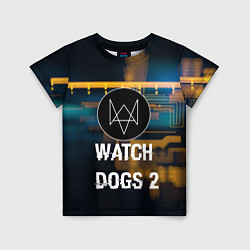 Футболка детская Watch Dogs 2: Tech Scheme, цвет: 3D-принт