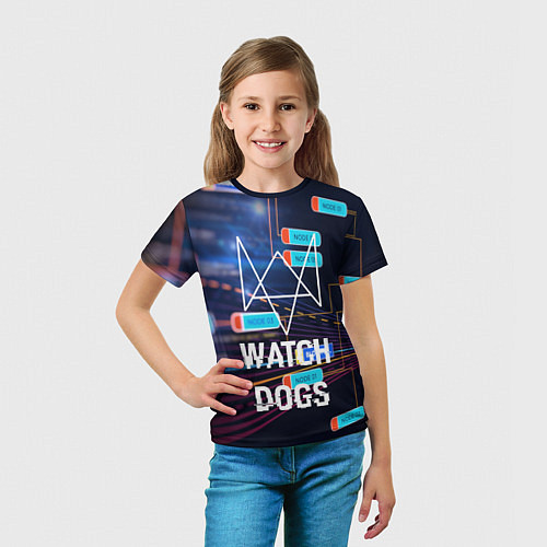 Детская футболка Watch Dogs / 3D-принт – фото 5