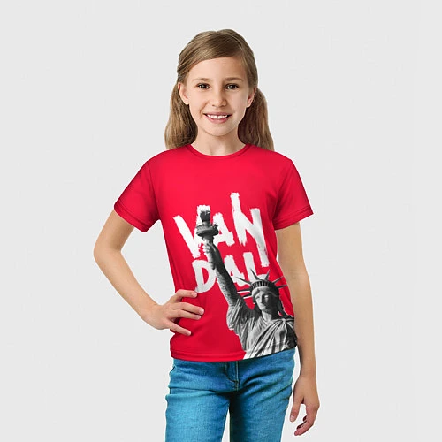 Детская футболка Vandal Freedom / 3D-принт – фото 5