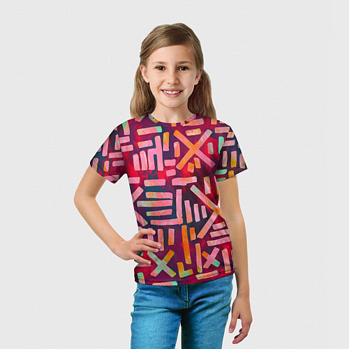 Детская футболка Geometry Etnic / 3D-принт – фото 5