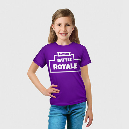 Детская футболка Fortnite: Battle Royale / 3D-принт – фото 5
