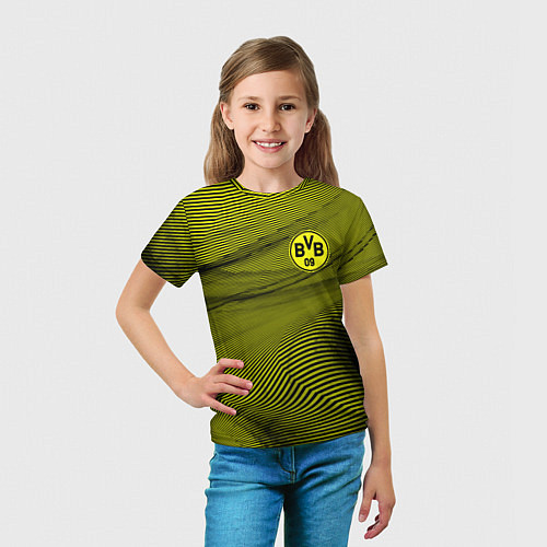 Детская футболка FC Borussia Sport / 3D-принт – фото 5