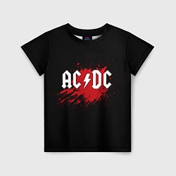 Футболка детская AC/DC: Red Spot, цвет: 3D-принт
