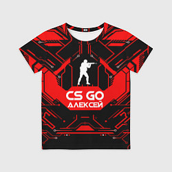 Футболка детская CS:GO - Алексей, цвет: 3D-принт