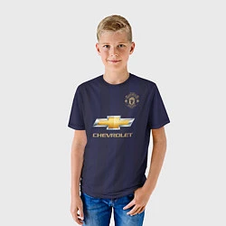 Футболка детская FC MU: Pogba Away 18/19, цвет: 3D-принт — фото 2