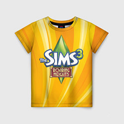 Футболка детская The Sims: Roaring Heights, цвет: 3D-принт