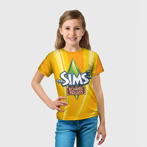 Детская футболка The Sims: Roaring Heights / 3D-принт – фото 5