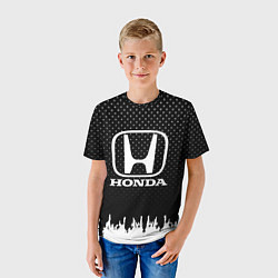 Футболка детская Honda: Black Side, цвет: 3D-принт — фото 2
