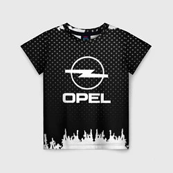 Футболка детская Opel: Black Side, цвет: 3D-принт