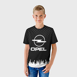 Футболка детская Opel: Black Side, цвет: 3D-принт — фото 2