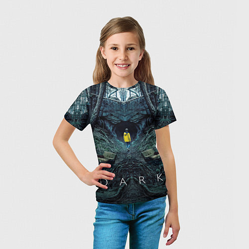 Детская футболка Dark / 3D-принт – фото 5