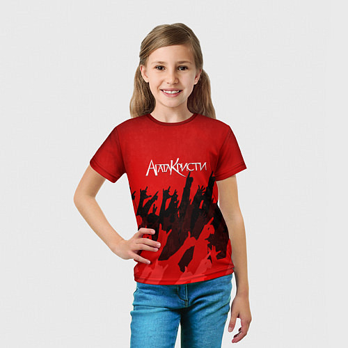 Детская футболка Агата Кристи: Высший рок / 3D-принт – фото 5