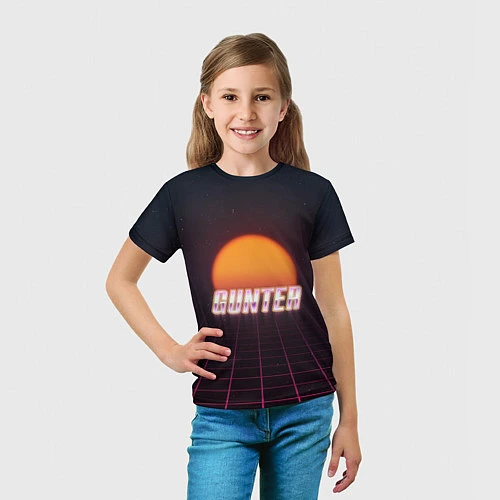 Детская футболка Vapor Gunter / 3D-принт – фото 5