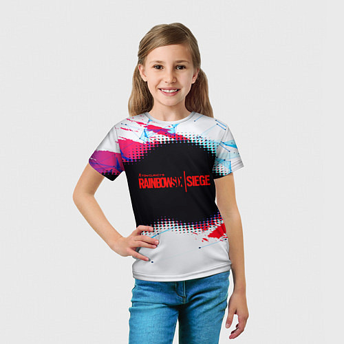 Детская футболка R6S: Colour Style / 3D-принт – фото 5