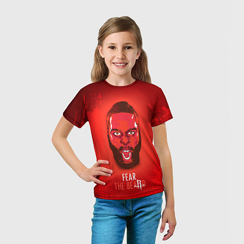 Детская футболка Rockets Beard / 3D-принт – фото 5