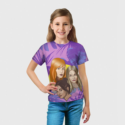 Детская футболка Большая или маленькая ложь / 3D-принт – фото 5
