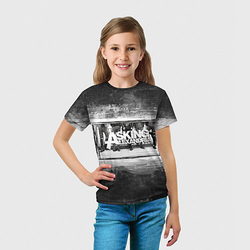 Детская футболка Asking Alexandria / 3D-принт – фото 5