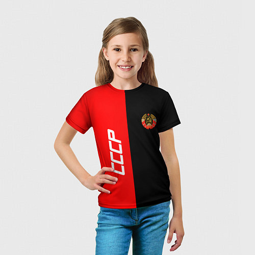 Детская футболка СССР: Red Collection / 3D-принт – фото 5