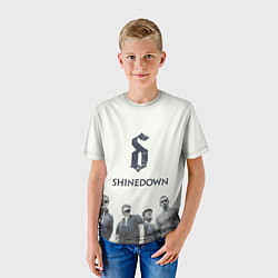 Футболка детская Shinedown Band, цвет: 3D-принт — фото 2