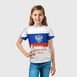 Футболка детская Samara: Russia, цвет: 3D-принт — фото 2