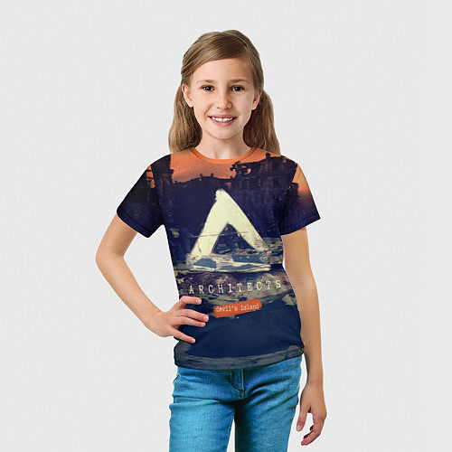 Детская футболка Architects: Devil's Island / 3D-принт – фото 5
