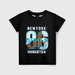Футболка детская New York: Manhattan 86, цвет: 3D-принт