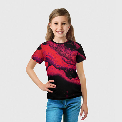 Детская футболка Краски марса / 3D-принт – фото 5