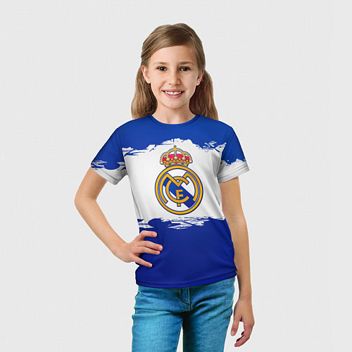 Детская футболка Real Madrid FC / 3D-принт – фото 5